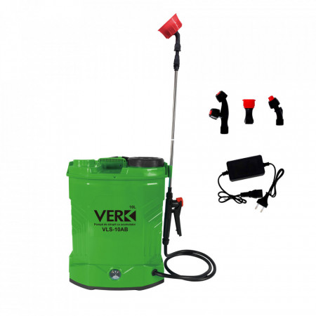 Pompa stropit 10L cu acumulator 12V, 8Ah, VERK VLS-10AB