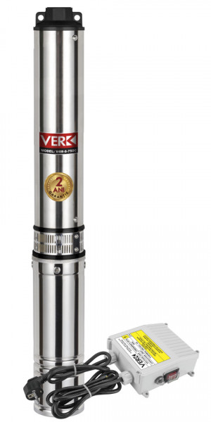 Pompa sumersibila cu panou de comanda V4M-8-750C