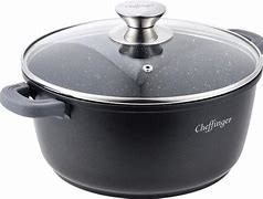 Cratita cu interior marmorat 32 cm, 10 l