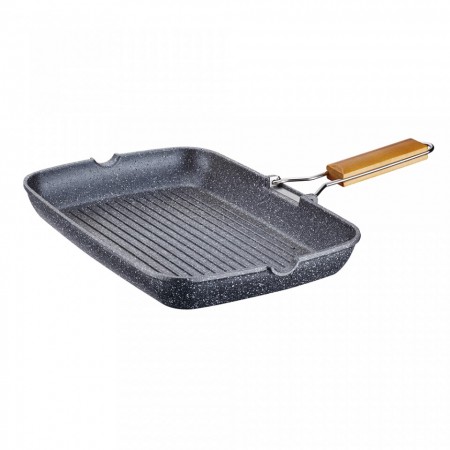 Tigaie dreptunghiulara interior granit non- aderent 32 cm, Inductie