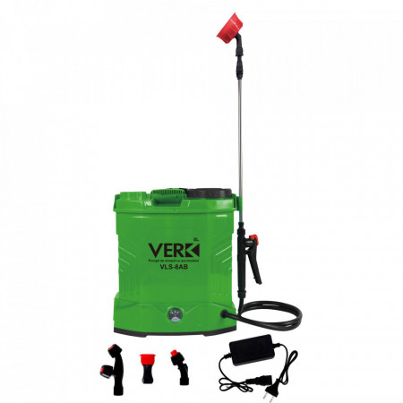 Pompa stropit 8L cu acumulator 12V, 8Ah, VERK VLS-8AB