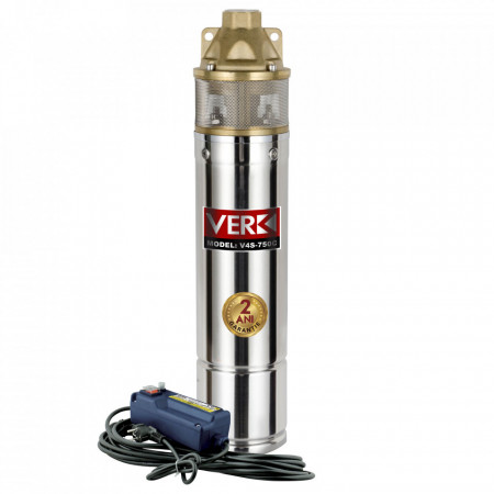 Pompa sumersibila cu panou de comanda VERK 0.75KW V4S-750C