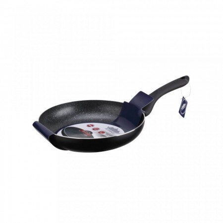Tigaie de aluminiu cu invelis de granit negru non-aderenta, 22cm, Inductie - Img 2