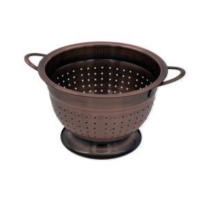 Cos fructe rosu cupru 18 cm