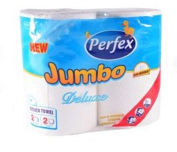 Bax prosop hartie Perfex Deluxe Jumbo 2 x 10