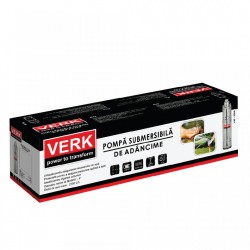 Pompa submersibila pentru apa curata Verk,550W, 2100 l/h, V4P-550A