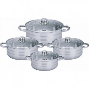Set cratite inox 8 piese