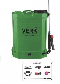Pompa de stropit 12 LITRI Cu acumulator Verk VLS-12AB
