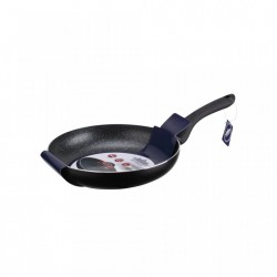 Tigaie de aluminiu cu invelis de granit negru non-aderenta, 22cm, Inductie - Img 2
