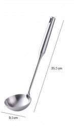 Polonic inox pentru gatit si servit