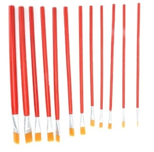Set 12 pensule pentru vopsit