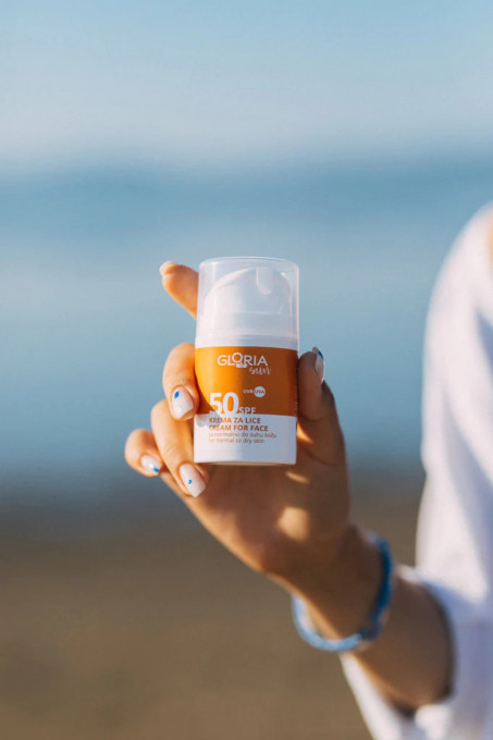 Krema za lice SPF 50 za normalnu do suvu kožu