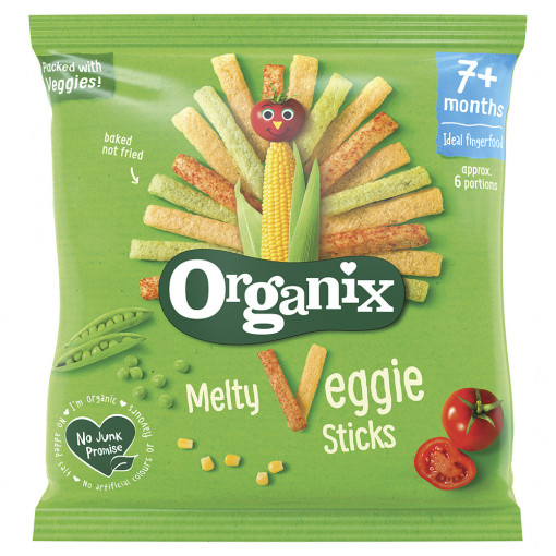 ORGANIX organski flips sa povrćem (7m+) 15g