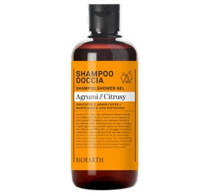 BIOEARTH Gel za tuširanje i šampon za celu porodicu - POMORANDŽA 500ml - FAMILY linija