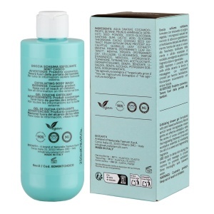 BIOEARTH Gel za tuširanje sa prirodnim skrabom - Mint/Čoko 250ml - Img 3