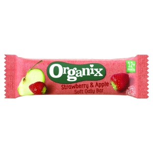 5+1 GRATIS - ORGANIX ovsene štanglice jagoda i jabuka, 12m+, PAKET 6x23g - Img 3