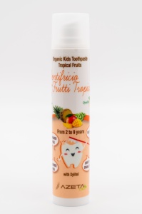 ROK decembar/26 - Organska pasta za zube 2-9god, tropsko voće, 50ml