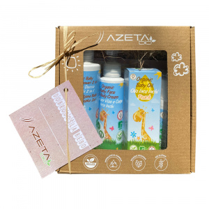 AzetaBio paket organske kozmetike - Dobrodošla bebo