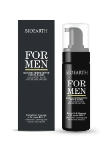 Pena za brijanje i čišćenje lica 150 ML - BIOEARTH MEN