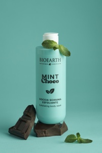 BIOEARTH Gel za tuširanje sa prirodnim skrabom - Mint/Čoko 250ml
