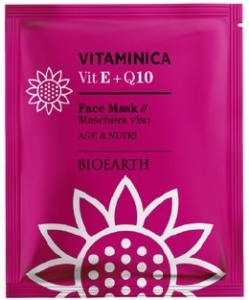 BIOEARTH Maska za lice vitamin E + Q10 15 ml - VITAMINICA linija