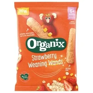 Organski jagoda flips 6m+, 25gr - ORGANIX