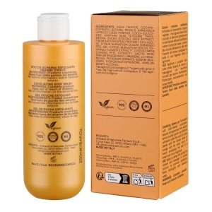 BIOEARTH Gel za tuširanje sa prirodnim skrabom - Narandža/Čoko 250ml - Img 3