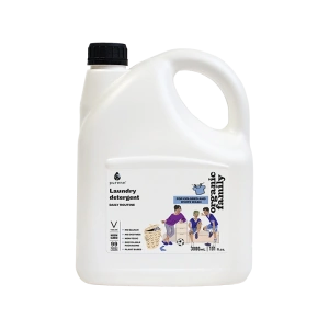 Ekološki univerzalni tečni deterdžent za pranje veša sa nežnom notom slatke maline "DAILY ROUTINE" 3 L - Purenn Organic Family