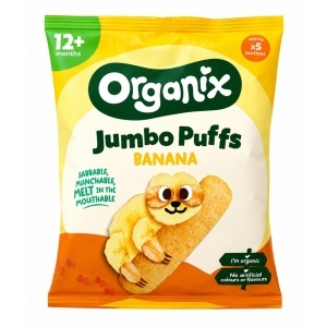 ORGANIX organski banana flips (12m+) 25g