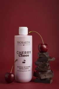 Gel za tuširanje sa prirodnim skrabom - Trešnja/Čoko 250 ml - BIOEARTH Chocolate Botanique