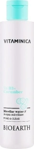 BIOEARTH - Micelarna voda sa Vitaminom B3 i krastavcem 200ml
