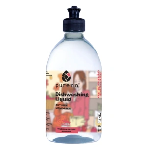 Ekološko sredstvo za pranje posuđa sa Aloe Verom i Crvenim bobičastim voćem 500ml AUTUMN MEMORIES - Purenn Organic Family