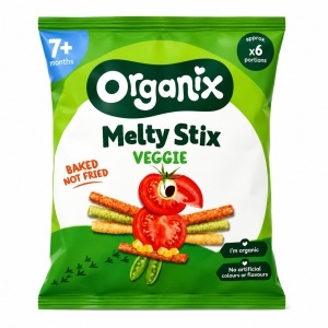 ORGANIX organski flips sa povrćem (7m+) 15g