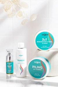 Prirodni 2u1 regenerator i maska za kosu 100ml - GLORIA - Img 4