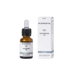 Cink + niacinamid 11% pročišćavajući SERUM za lice 15 ml - BIOEARTH Elementa