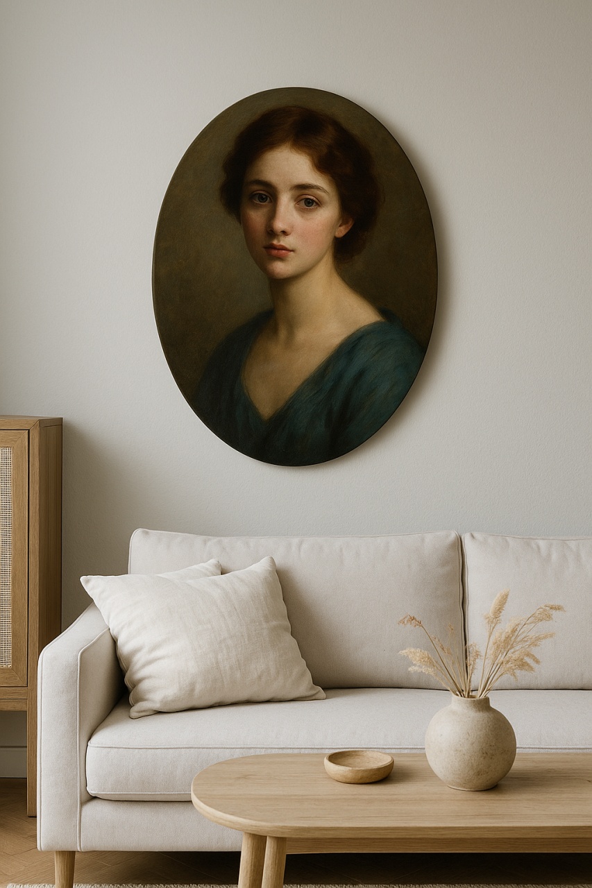Tablou canvas personalizat OVAL - 2 | YEO