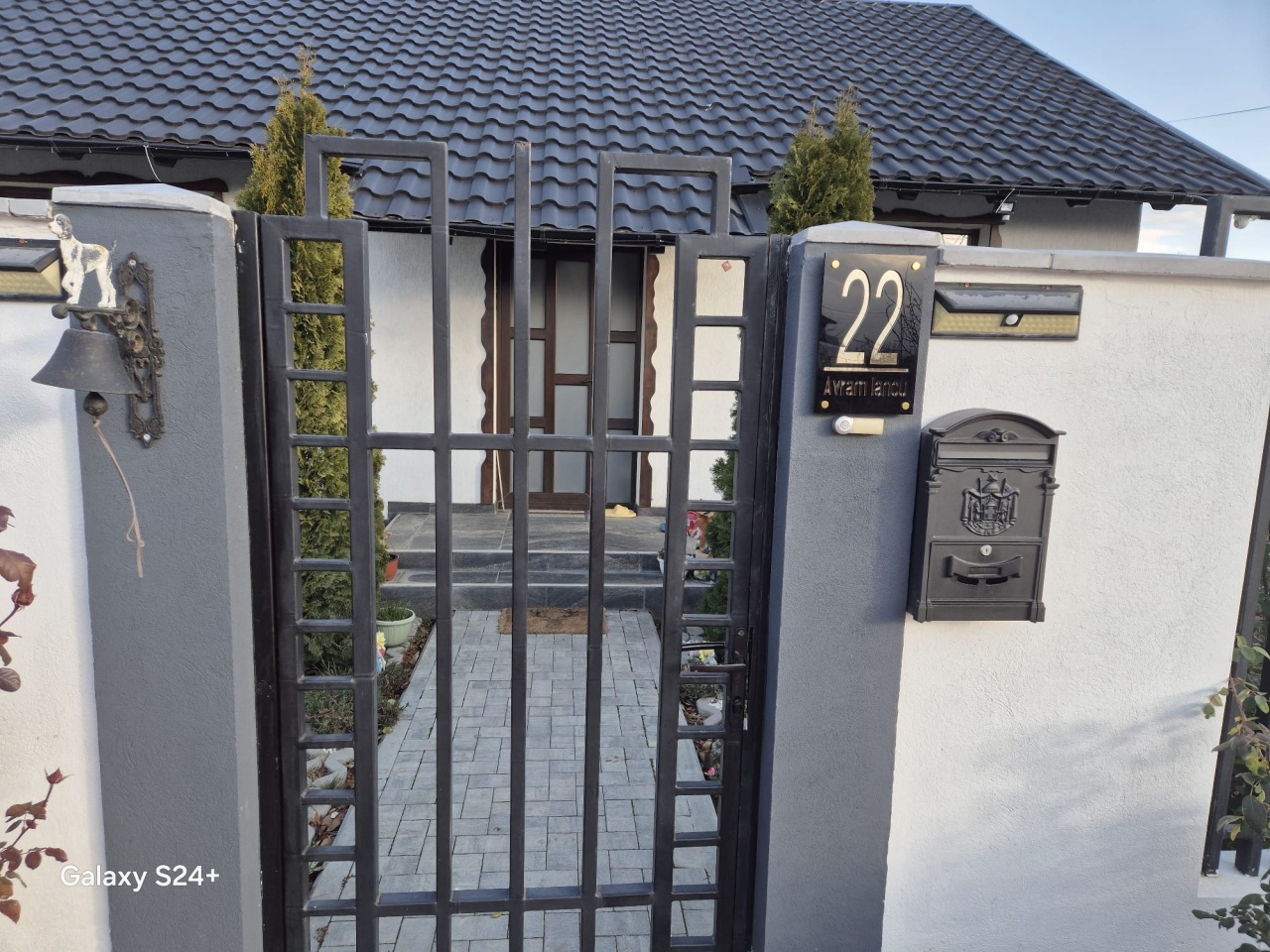 Număr casa elegant personalizat - 5 | YEO