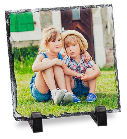 Placă decorativă din piatră naturală (ardezie) personalizabilă - 1 | YEO