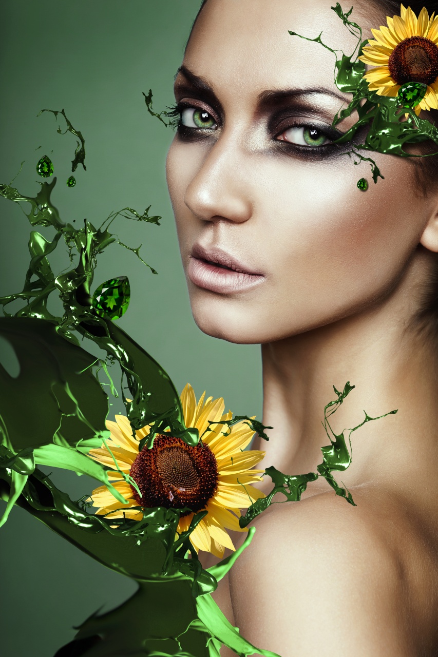 Tablou canvas Ochi Verzi