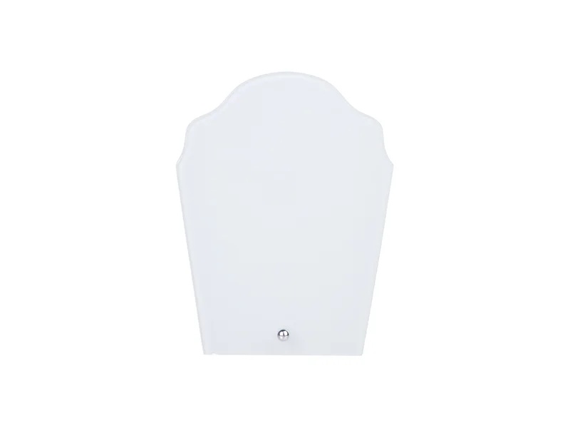 Plachetă decorativă din sticlă personalizată cu poza ta tip torță - 1 | YEO