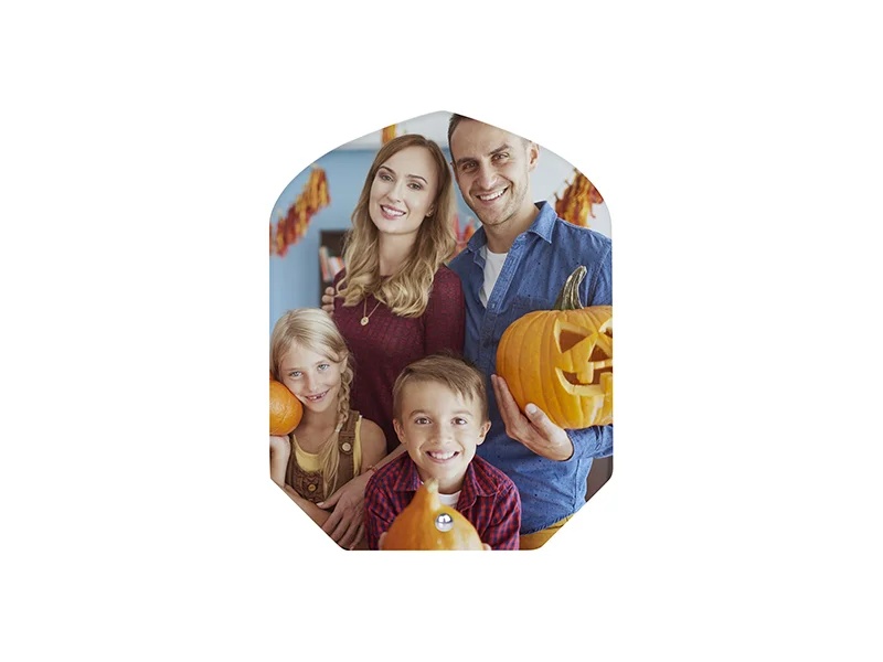 Plachetă decorativă din sticlă personalizată cu poza ta