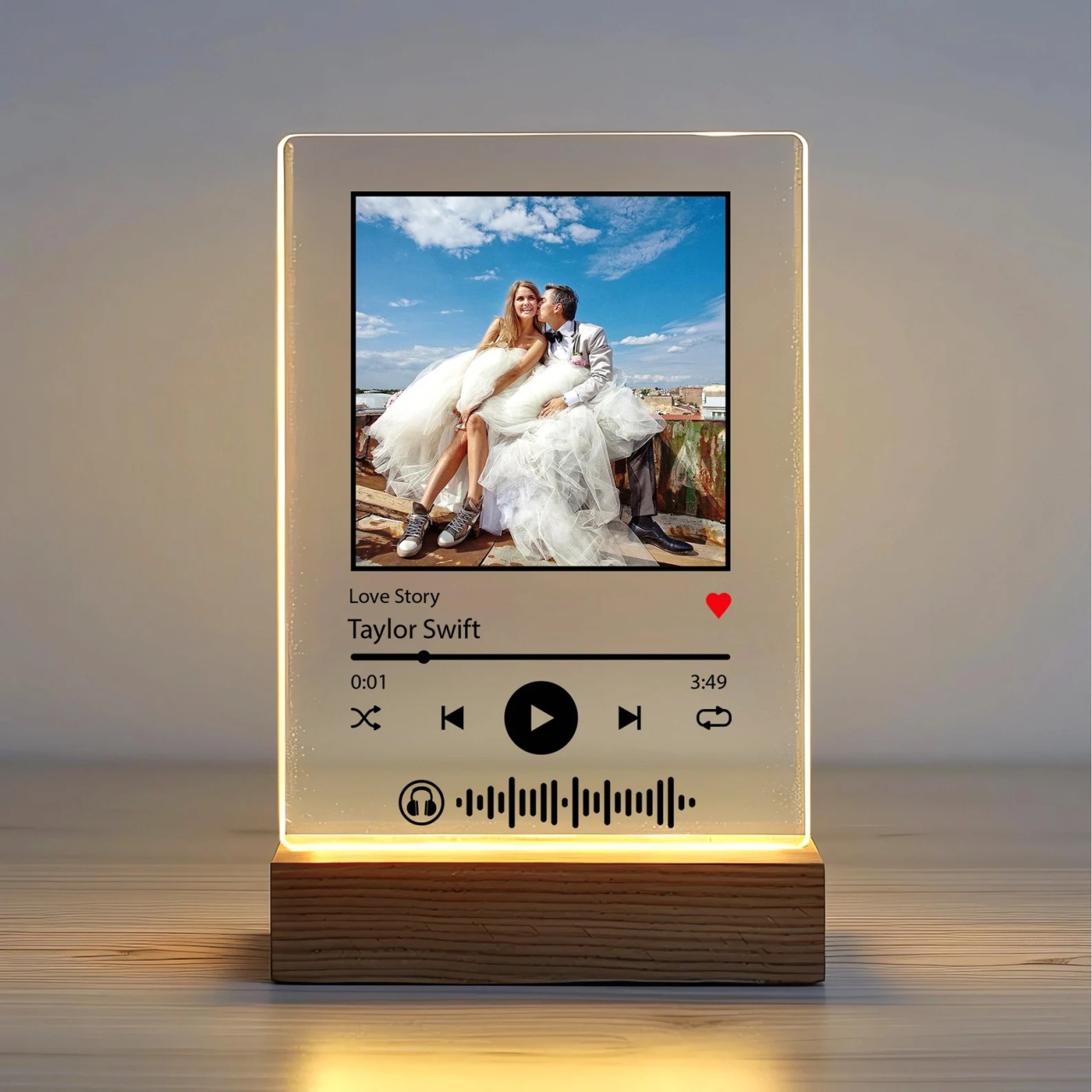 Placheta/tablou Spotify cu melodia ta sau a voastră preferată - 1 | YEO