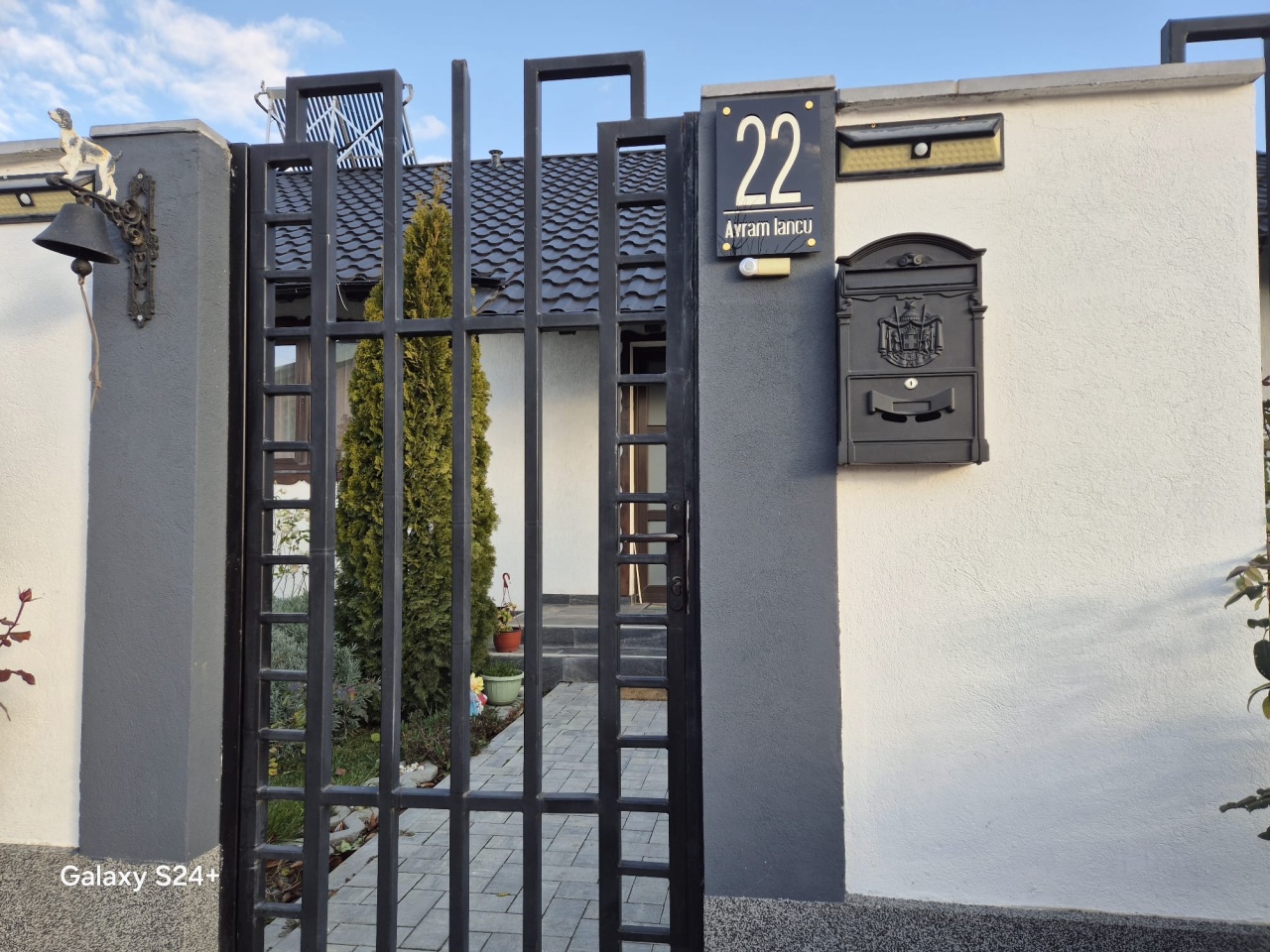 Număr casa elegant personalizat - 2 | YEO