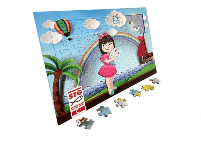 Puzzle personalizat cu poză – dimensiune 27x40 cm - 2 | YEO