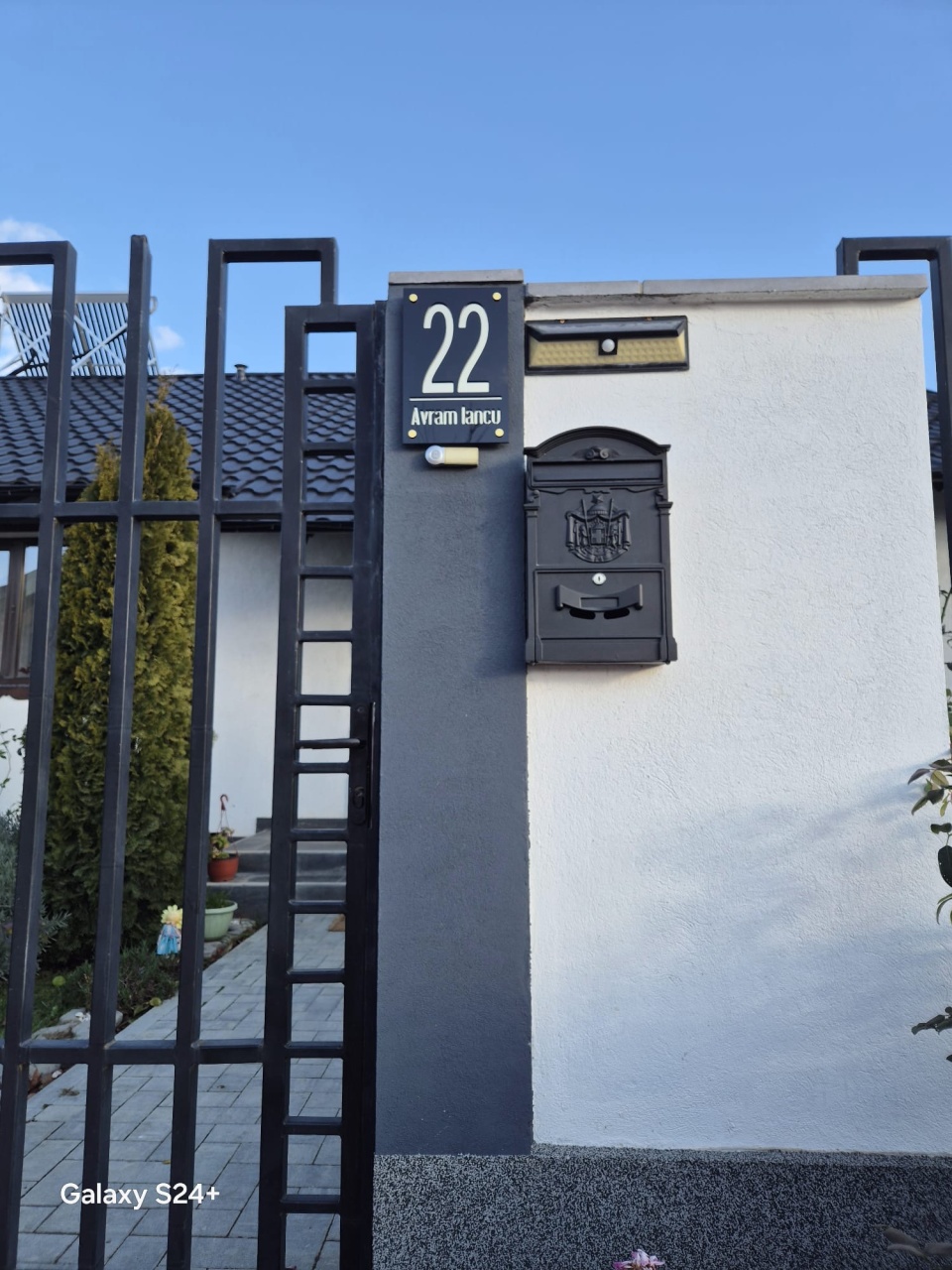 Număr casa elegant personalizat - 3 | YEO