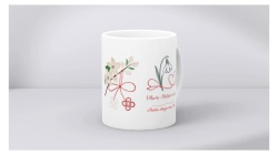 Cană personalizată 1 Martie – Mărțișor cu drag | Cadou de Primăvară cu nume și mesaj