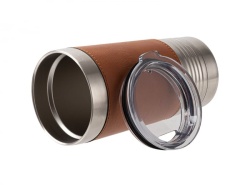 Tumbler (termos) 600 ml din otel inoxidabil personalizat prin gravare - Img 5
