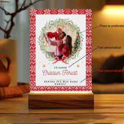 Placheta/tablou personalizat Crăciun Fericit ! - Img 3