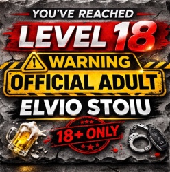 Plăcuță din ardezie personalizată „Level 18 – Official Adult” – cadou pentru majorat (18 ani) - Img 2