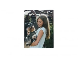 Plachetă decorativă din sticlă personalizată cu poza ta 15x20cm